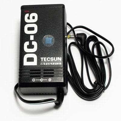 Tecsun/Tecsun DC-06 Fonte de alimentação Original multifuncional AC DC 6V rádio adaptador de alimentação Universal