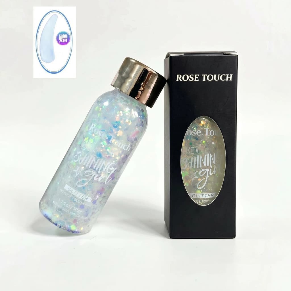 Laser lantejoulas Gel creme caixa rosto corpo Glitter líquido sombra palco maquiagem260703FF FF FF FF