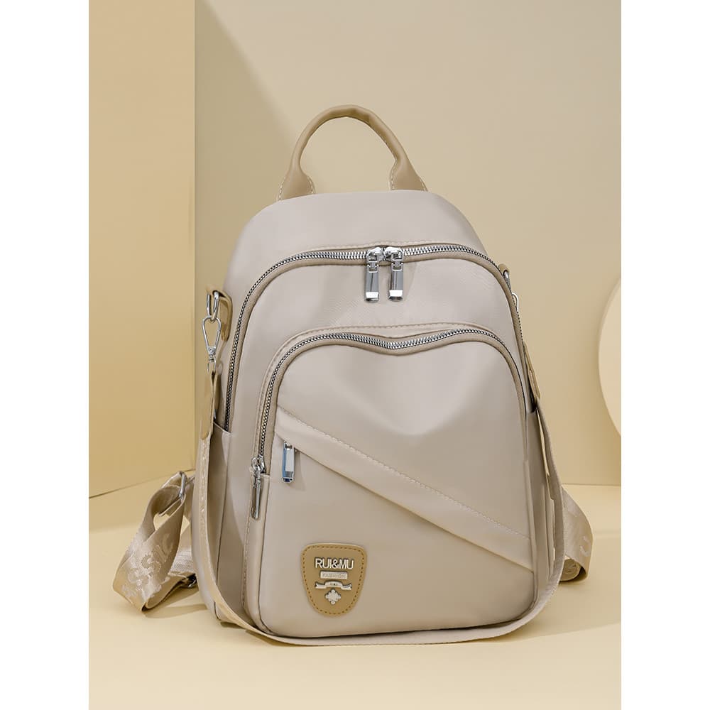 Contador genuíno mochila feminina 2025 novo estilo versão coreana All-Match à prova dwaterproof água Oxford pano mochila