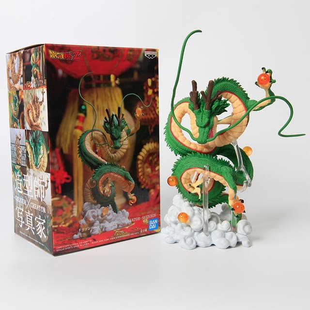 Novo Modelo de Personagem da Série Z Dragon Ball, Bola de Cristal Shenron de 16cm, Modelo Verde Anime DBZ para Decoração
