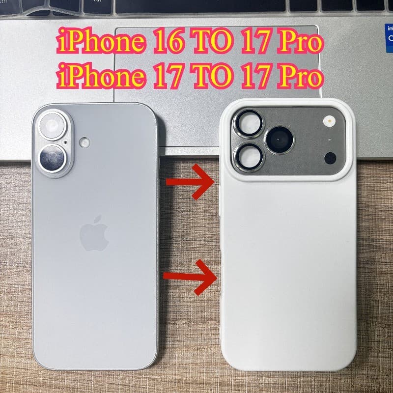(Mudança Instantânea 17 Pro) Conjunto De Troca Rápida Adequado Para IPhone 16 17 Substituição Da Capa De Telefone Modifi