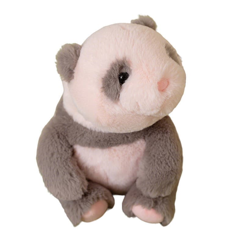 Bonito Panda Filhote Brinquedo De Pelúcia Animal Zoológico Boneca Presente Para Meninos Meninas Conforto