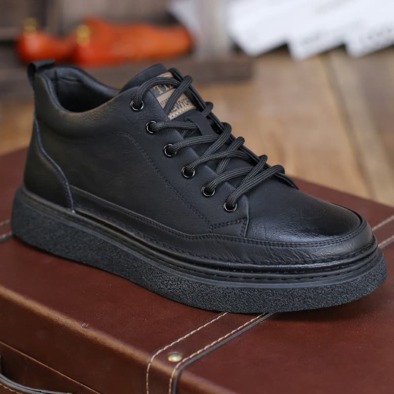 Martin botas masculinas de cano baixo 2026 novo estilo primavera outono negócios sapatos de couro casuais ferramentas fo