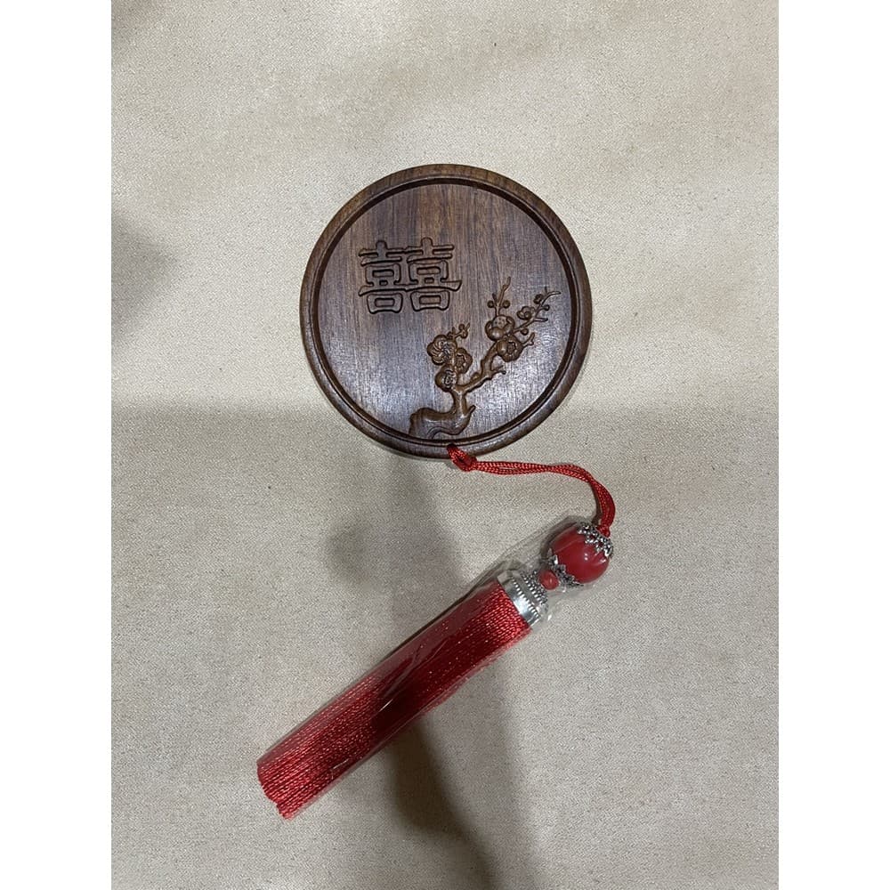 Espelho pente conjunto pente feminino dote dourado sândalo letras casamento pente de madeira par presente casamento