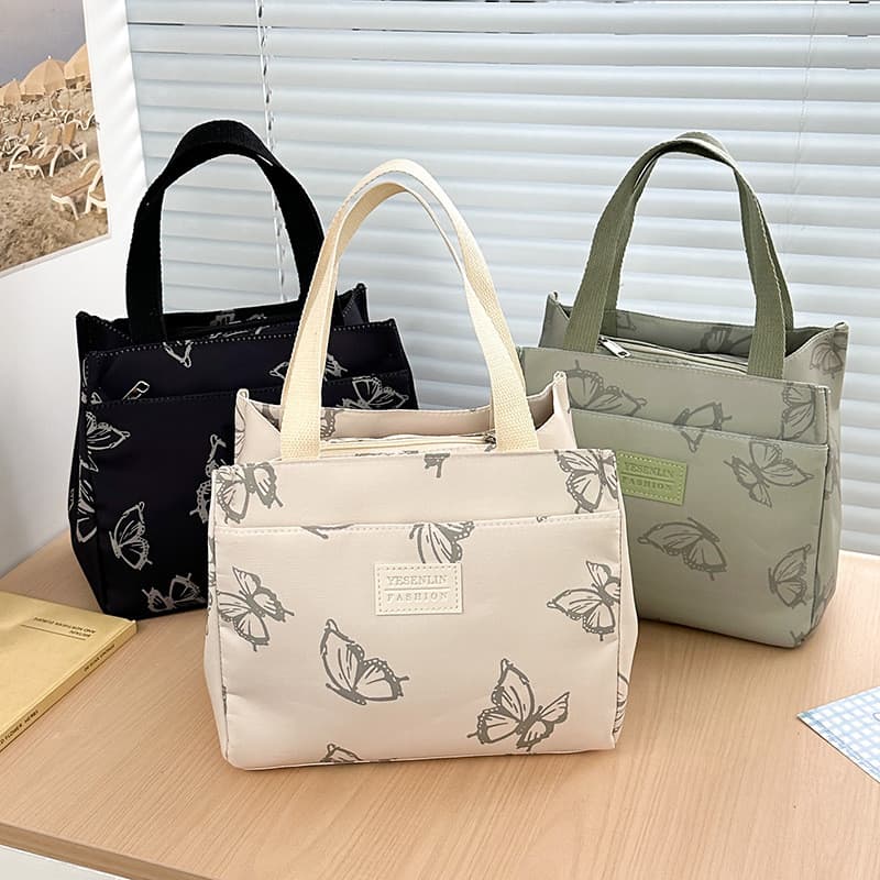 Japonês novo estilo ins estilo borboleta bolsa feminina de alto valor mamãe Outing saco trabalhador de escritório lanche