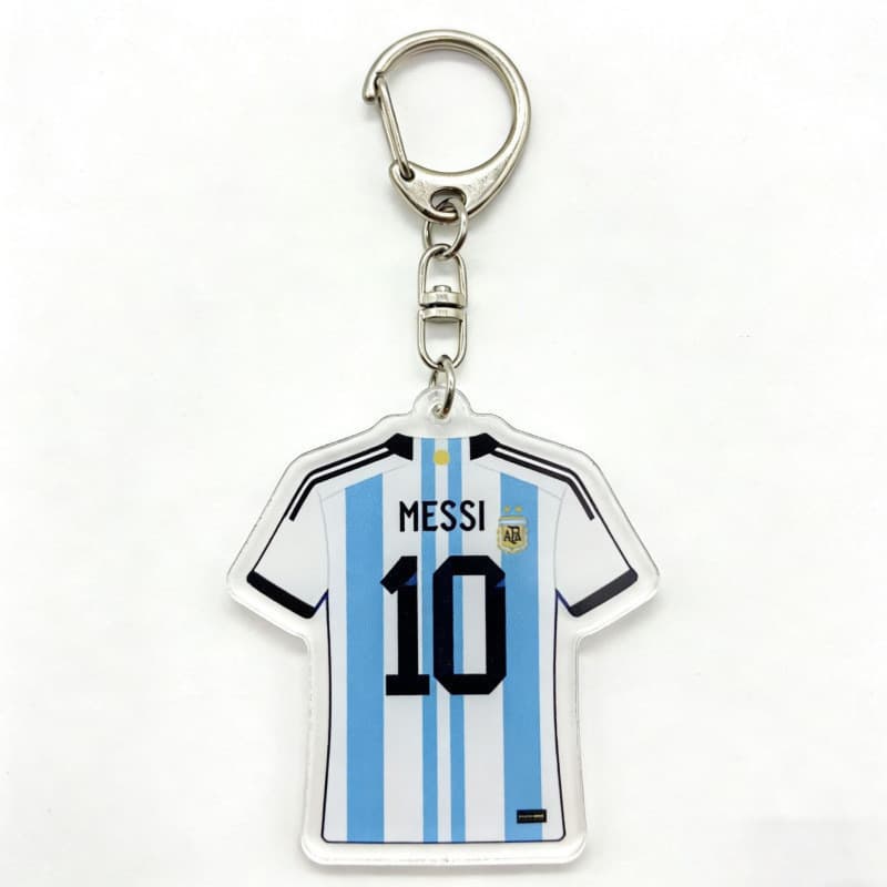 Chaveiro de Acrílico da Camisa de Futebol da Copa do Mundo 2026, Ornamento Comemorativo da Equipe da Copa do Mundo