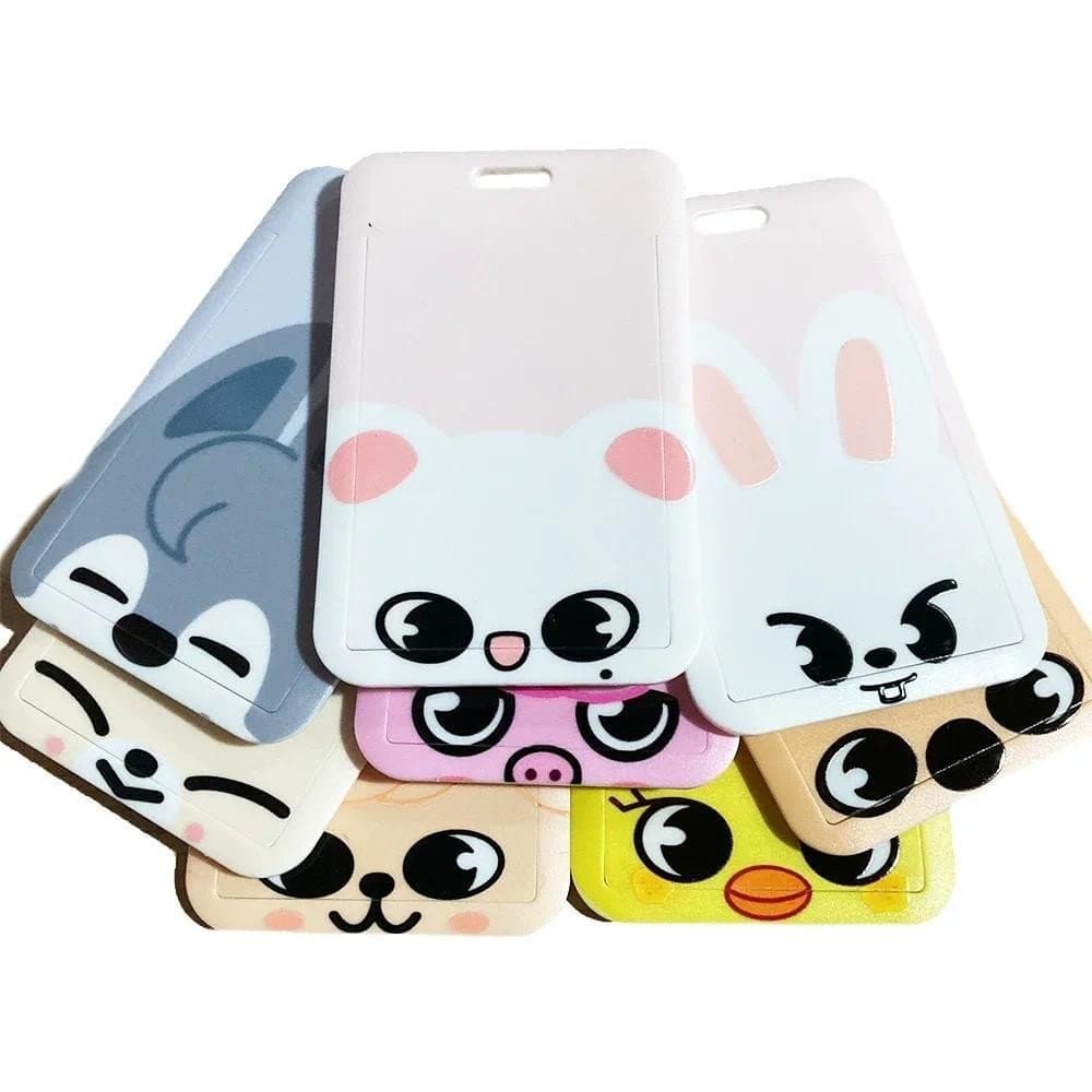 Skzoo Kpop Fans Stray Card Set Surrounding Push-pull Belt Lanyard Listagem De Estudantes Identificação Da Refeição Prese