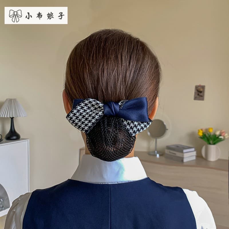 Pequeno pano senhora profissional cabeça flor feminino clipe lateral enrolado cabelo superior clipe de cabelo primavera