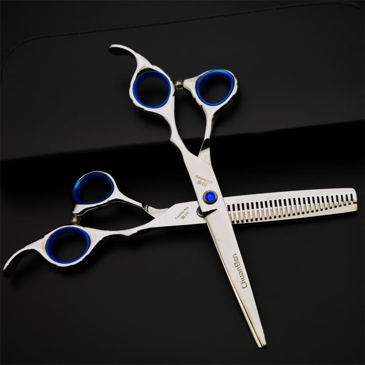 Tesoura de corte de cabelo tesoura de cabeleireiro plano desbaste cabelo quebrado corte de dentes corte de cabelo