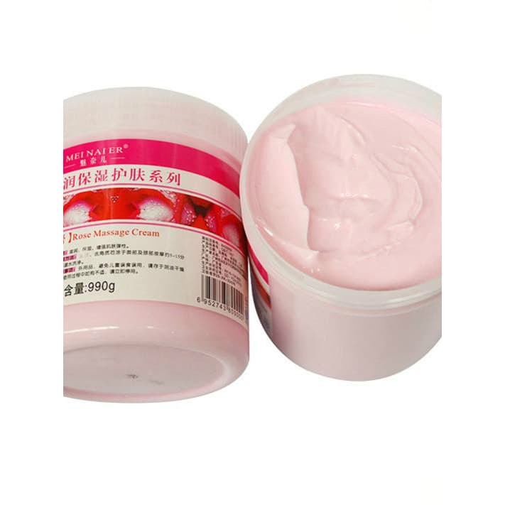 Mei Naier Rose Creme de Massagem Hidratante Hidratante Facial Firmador Alongamento Salão de Beleza Creme de Massagem Ded