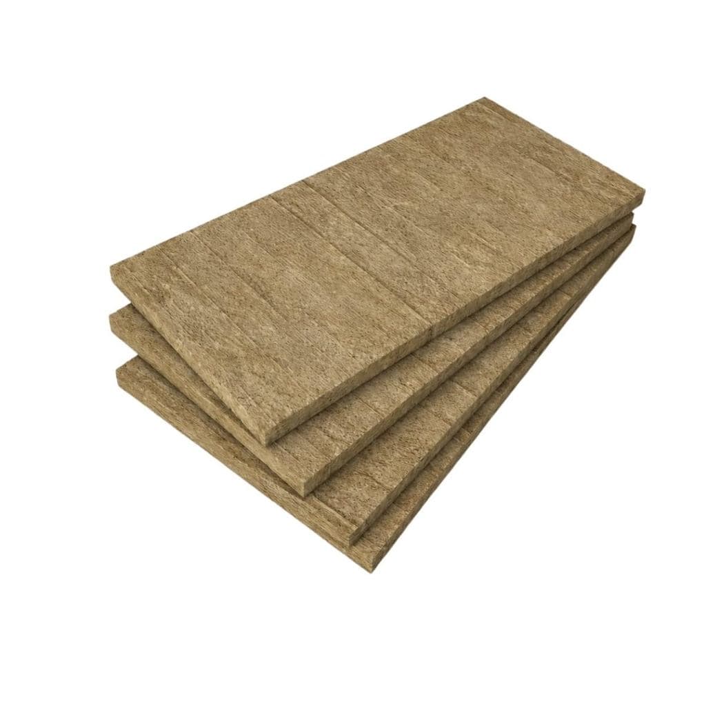 Kit 6 Lã de Rocha 64kg/m³ Isolamento Térmico 1200x600x50mm