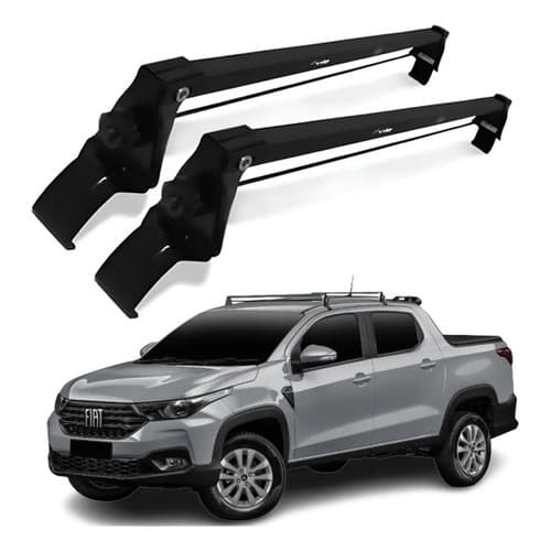 Rack De Teto Bagageiro Strada Cab Dupla 2022 23 24 2026 - P