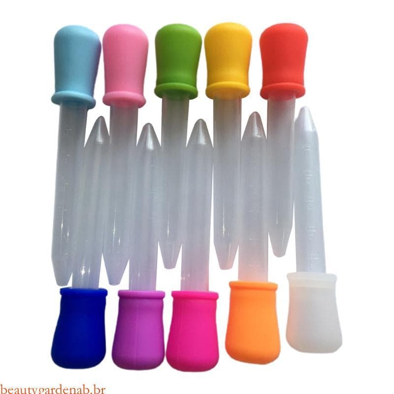 beautygardenab Pipetas Transferência Aperto Conta-Gotas Para Resina Epóxi Molde Silicone Fundição Líquid