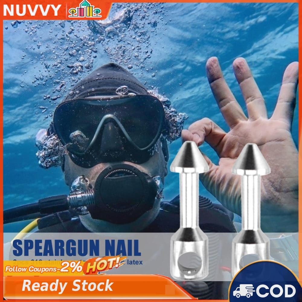 2x Banda De Caça Submarina De Aço Inoxidável Wishbone Ferramenta De Pesca De Unhas