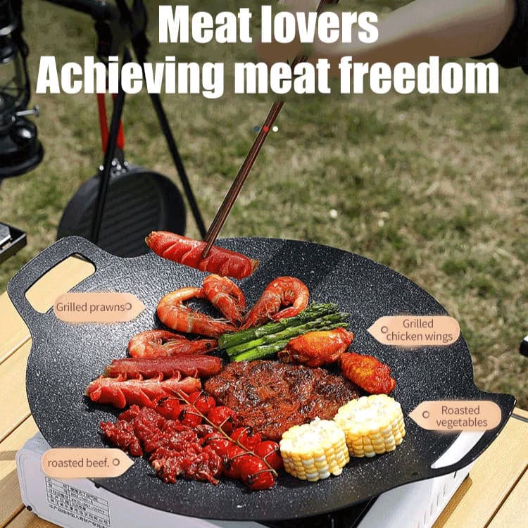 [Material Durável] Coreano Churrasqueira Para Camping/Churrasco/Resistente