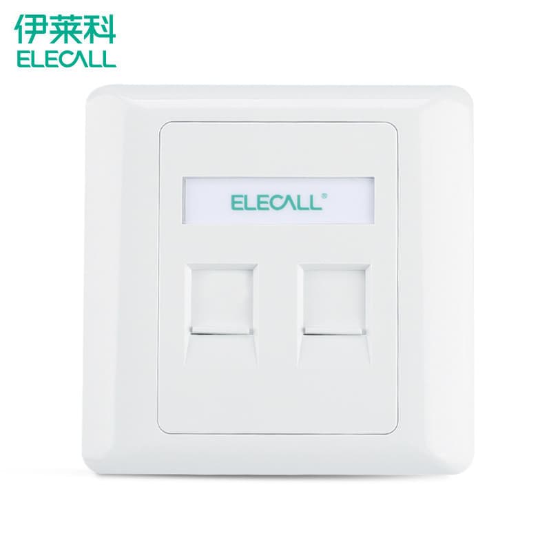 Painel de tomada de interruptor, tomada de telefone tipo 86, painel de telefone sem fio, módulo montado em superfície do