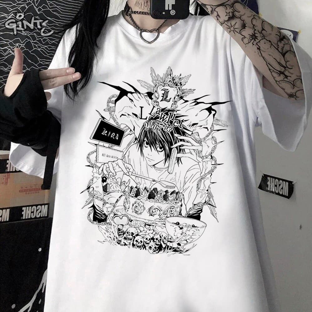 📓 CAMISETA DEATH NOTE | PARA QUEM É FÃ DE UM DOS MAIORES ANIMES DE TODOS OS TEMPOS