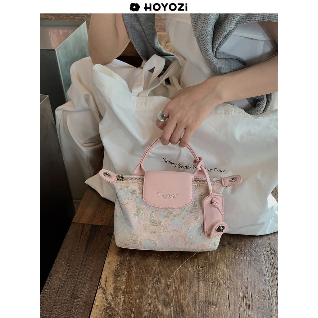 [Bolsa Xiaoyoujia] Bolsa para celular HOYOZI Mini bolsa para bolinho de mão Bolsa de ombro transversal de verão