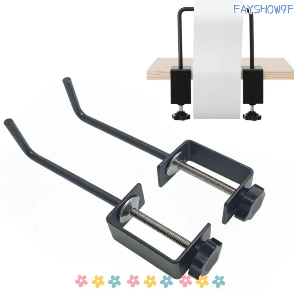 Suporte De Rolo De Papel FAYSHOW , Dispensador De Mesa De Montagem Com Braçadeira De Metal , Cabe Em Mesas De Até 1.8 Po