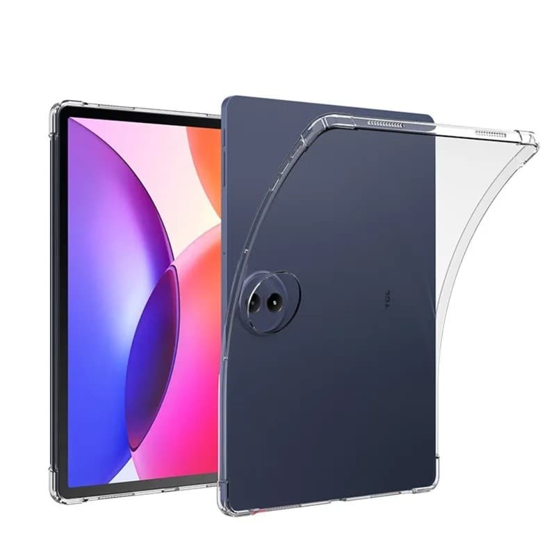 Capa Para TCL Tab A1 Plus 12.2 " Polegadas 2026 TPU Fino À Prova De Choque Transparente Macia Com Airbags TabA1Plus TCLT