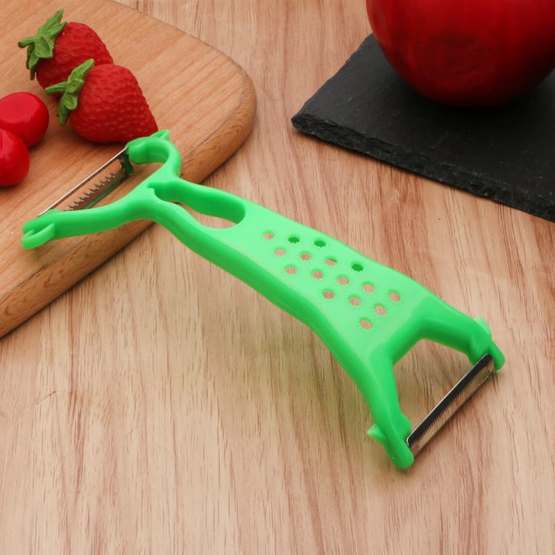 Cozinha frutas melão plaina engrossado descascador de duas cabeças multifuncional peeling maçã peeling peeling ralador