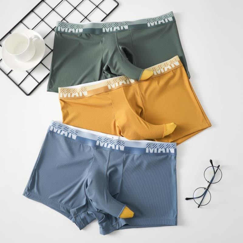 Abertura Elefante Cueca Boxer Masculina Oca Separação de Bala Cuecas Boxer