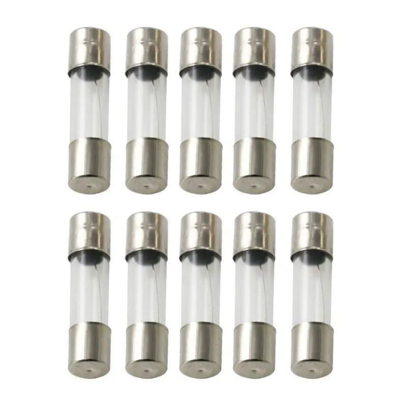 10 Peças/100 Peças Fusíveis de Vidro de Ação Rápida 5*20mm 6*30mm 5x20 6x30 250V 0.1 0.5 1 2 3 3.15 4 5 6 7 8 10 12 15 2