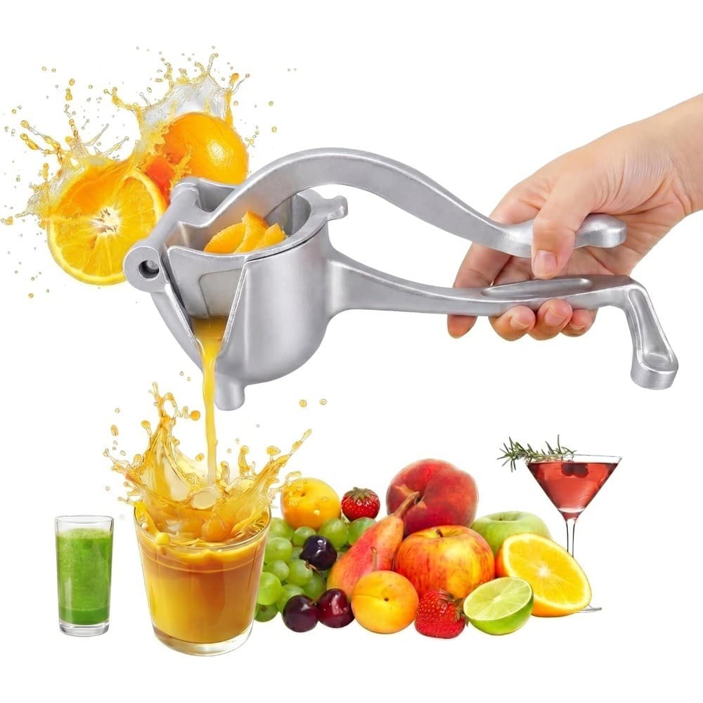 Espremedor Manual De Frutas , De Suco De Liga De Alumínio , Prensa Cítricas Para Limão , Laranja , Uva , Cozinha