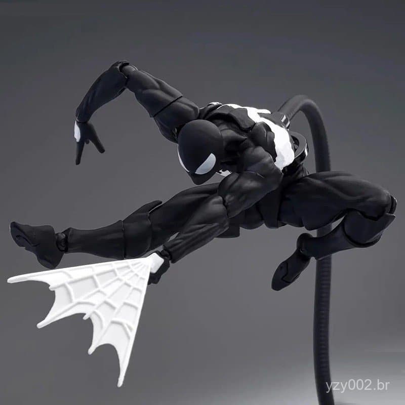 Figura de Ação do Homem-Aranha no Estilo SHF da CT Ocean Hall Surprise Yamaguchi: Coexistência com Vizinhos Negros NZS1