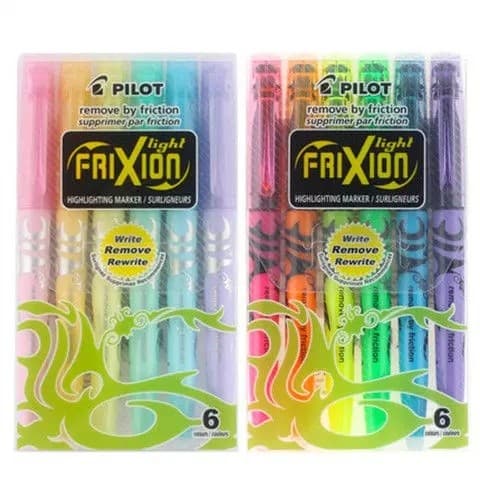 Colorido Piloto SW-FL Frixion Apagável Caneta Marcador Fluorescente Kawaii Pastel Iluminador Bonito Escola Papelaria