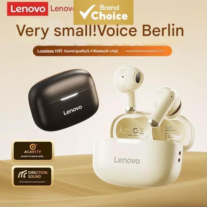 Lenovo EA110 Fones De Ouvido Sem Fio TWS Mini Controle De Toque De Baixa Latência Esportivos Com Microfone HD Chamada Hi
