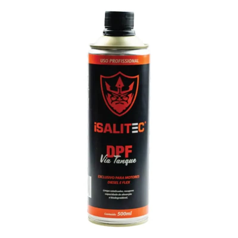 Limpa Dpf Diesel Tanque Isalitec 500ml Regenerador De Filtro