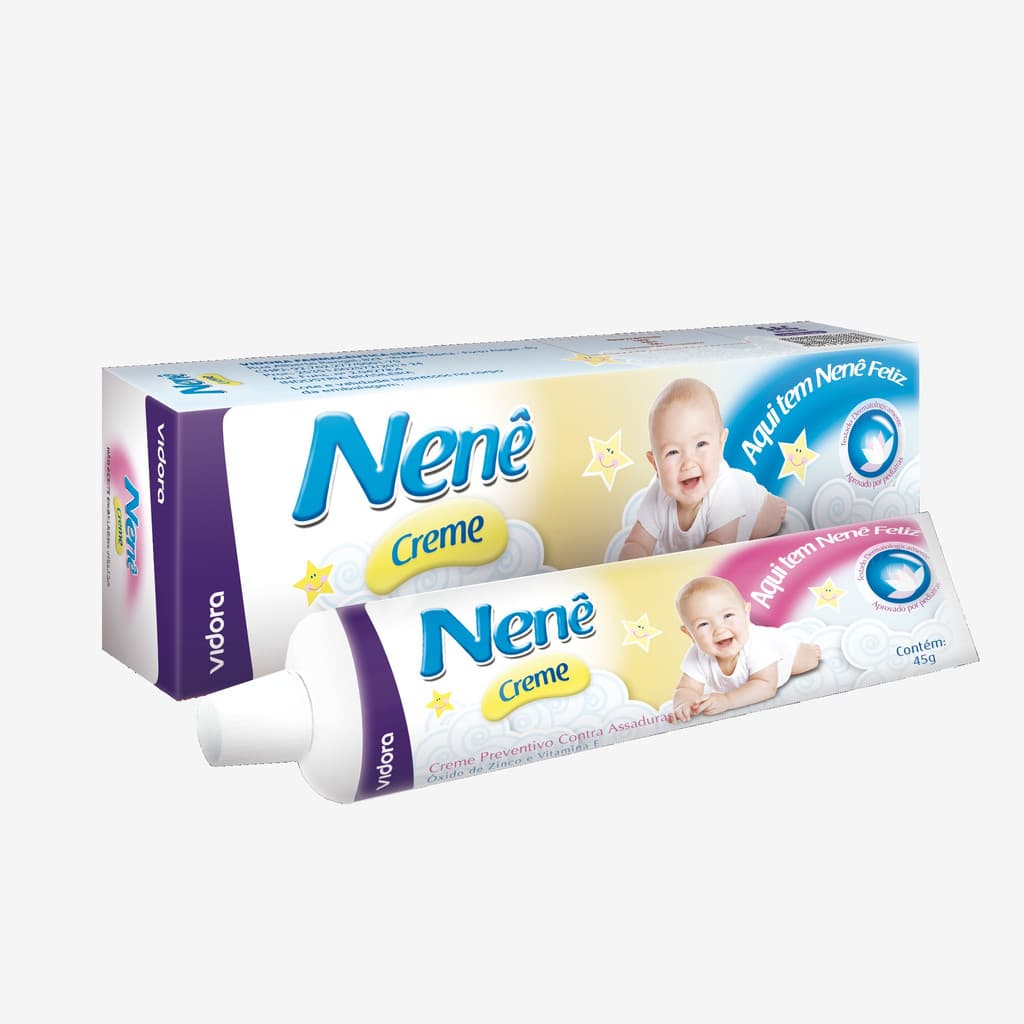 Pomada para Prevenção de Assadura NenêCreme 45g - Vidora