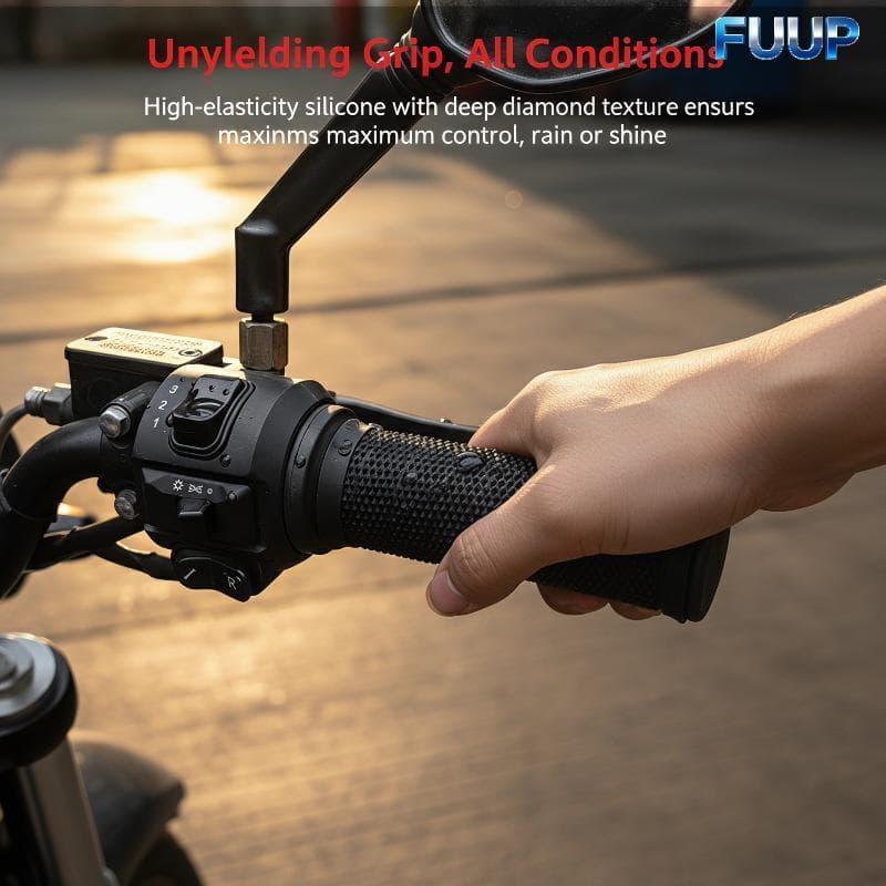 FUUP 2 Pçs Universal Motocicleta Guiador Capa De Freio Toque Macio Capas Protetoras Para Motocicletas Touring Quente