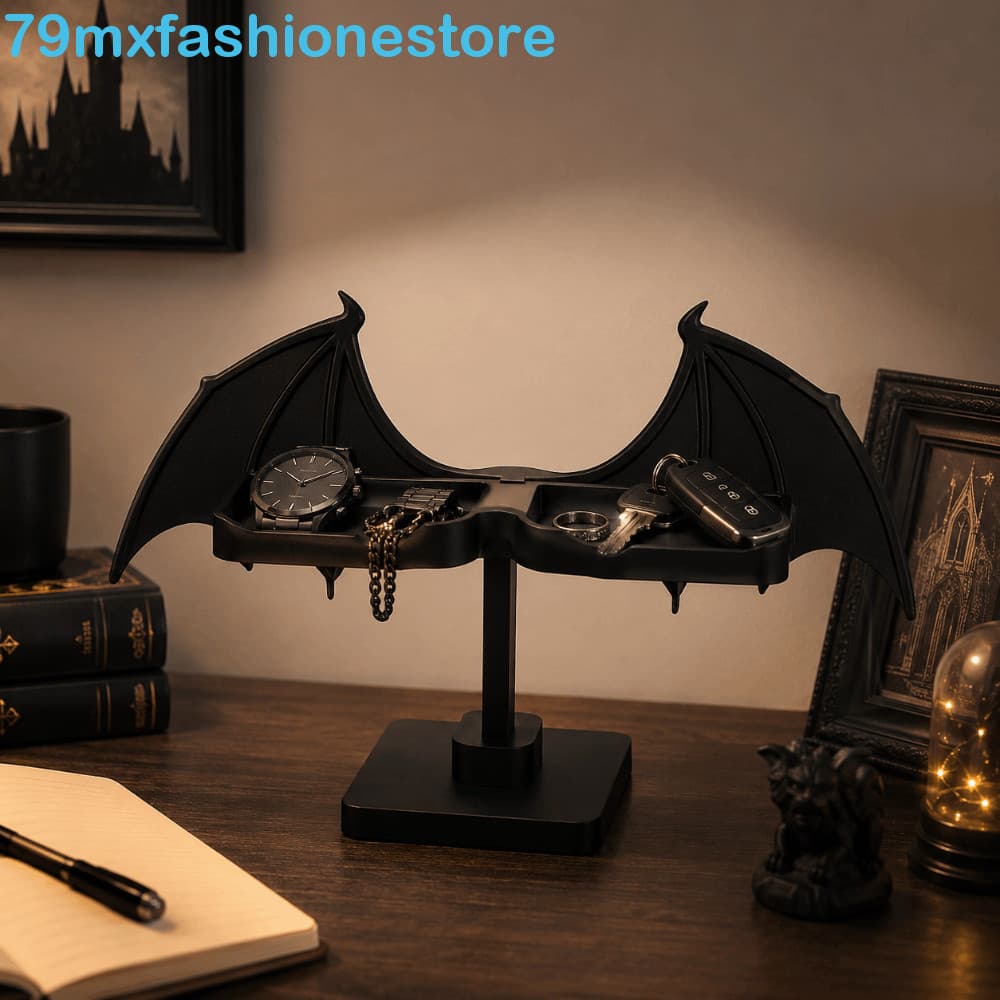 Rack De Armazenamento MXFASHIONESB , Suporte De Óculos Criativo De Asa De Morcego Exibição De Joias De Enfeites De Hallo