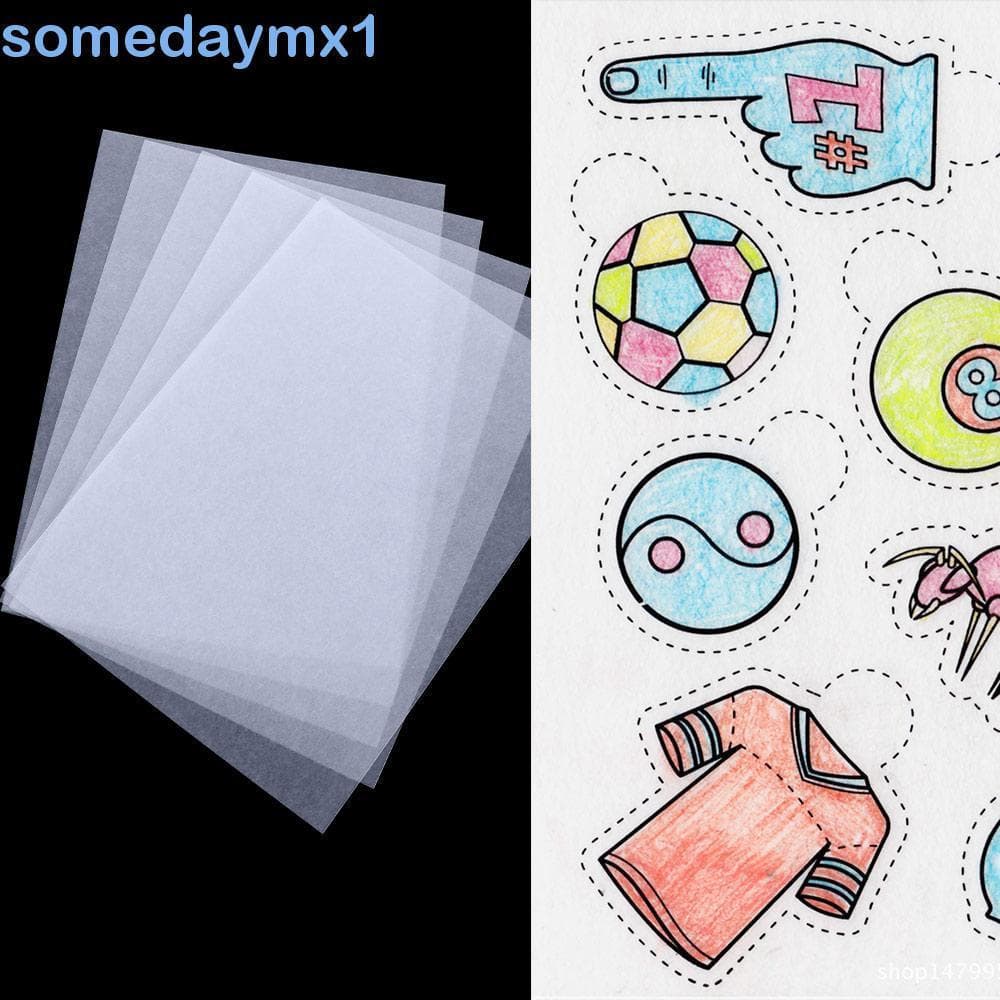 SOMEDAYMX1 Conjunto de 5 peças de papel plástico retrátil, adequado para crianças, DIY, joias, artesanato, jogos educati