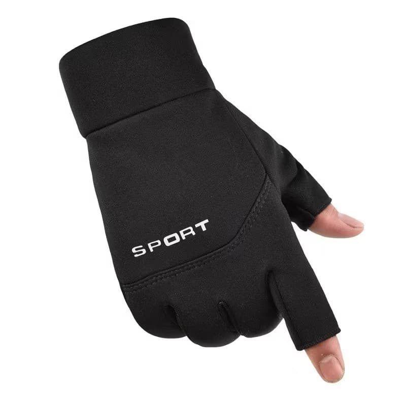 LUVAS super  De Inverno Esqui Quentes Motocicleta Com Dois Dedos Tela De Toque De Bolso Ciclismo À Prova D'água Pesca0-1