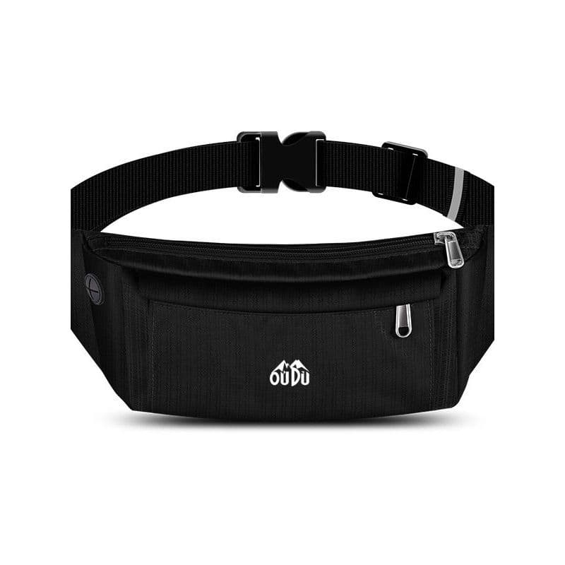 Genuíno multifuncional saco de cintura do telefone móvel masculino novo estilo esportes mulheres correndo caixa registra