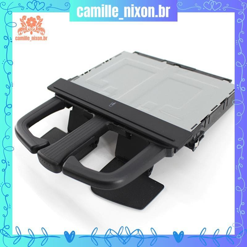[camille_nixon.br] 1 Peça Carro Preto Painel Frontal Suporte De Copo Acessórios De Reposição Golf MK4 1999-2004 1J085860
