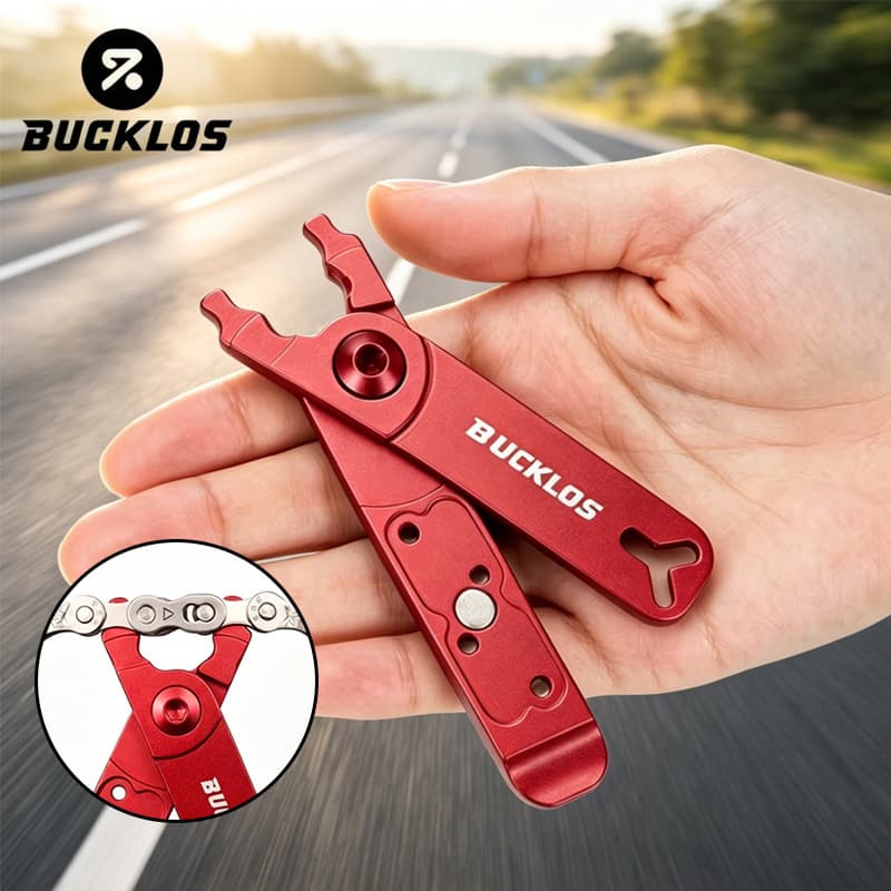 BUCKLOS Multi-Função Alicate De Ligação De Corrente De Bicicleta Portátil Mini Remoção Rápida Fácil De Transportar Ferra