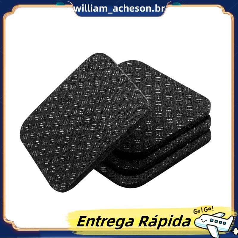 Tapete Antiderrapante Para Bicicleta Ergométrica , Esteira Caminhada , Silicone , À Prova De Choque , Almofada