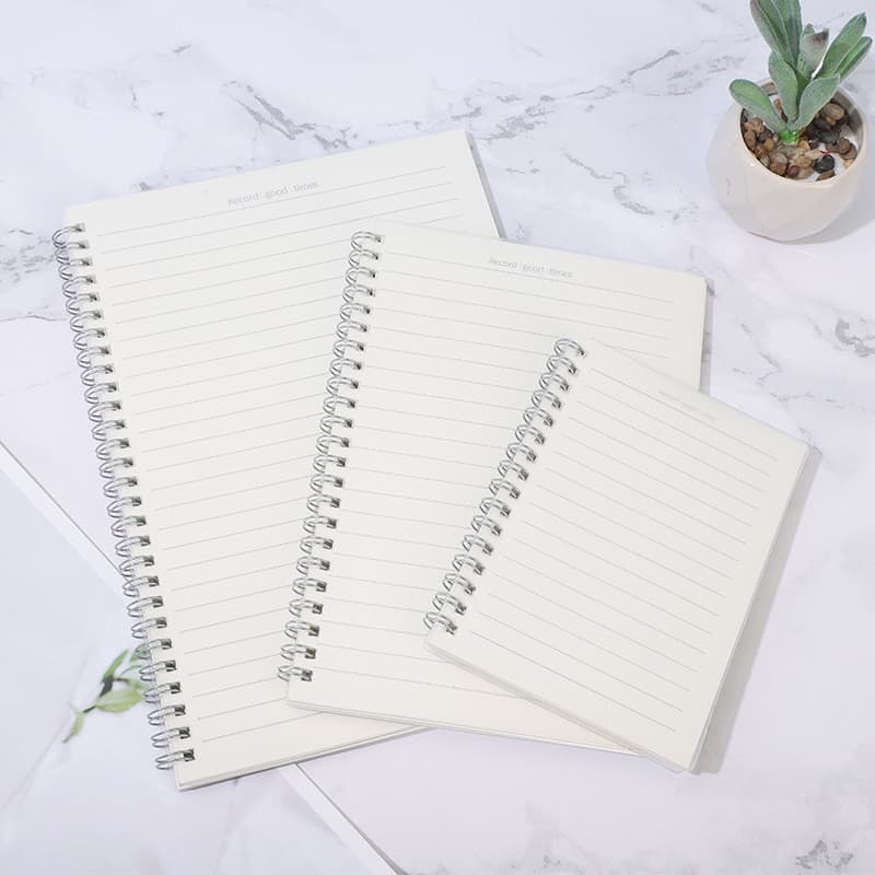 Caderno espiral A5, caderno B5, bloco de anotações de bolso A6, com abertura lateral, com abertura superior, pautado, qu