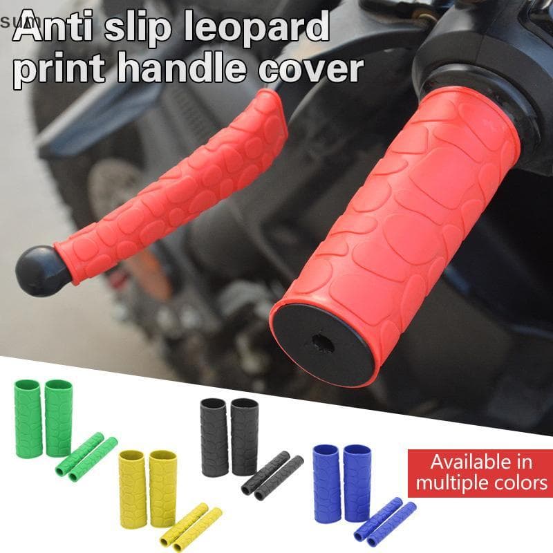 [sum] 4 Unidades De Luva De Borracha Antiderrapante Para Alça De Motocicleta , Capa Universal Termoencolhível Guidão BR