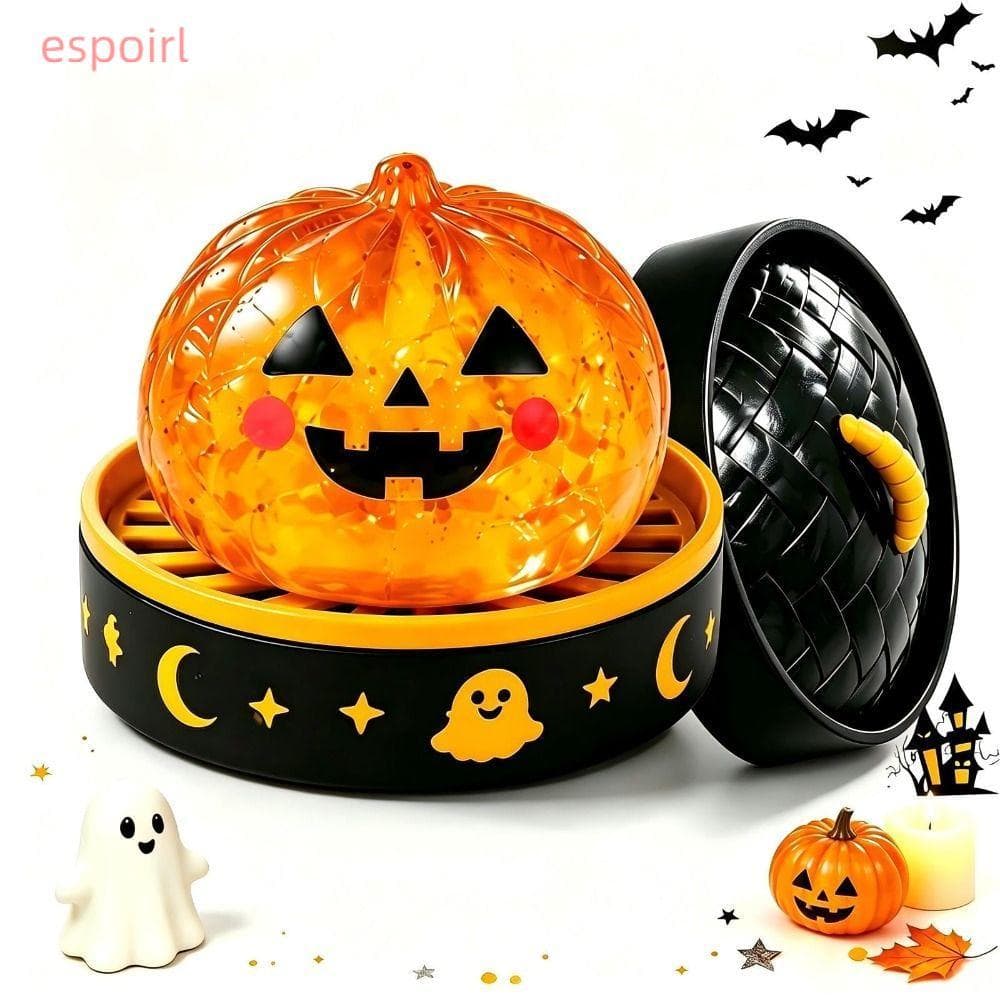 ESPOIR1 Bola De Estresse De Halloween , Brinquedos Macios E Elásticos Para Bolinhos De Glitter Assustadores