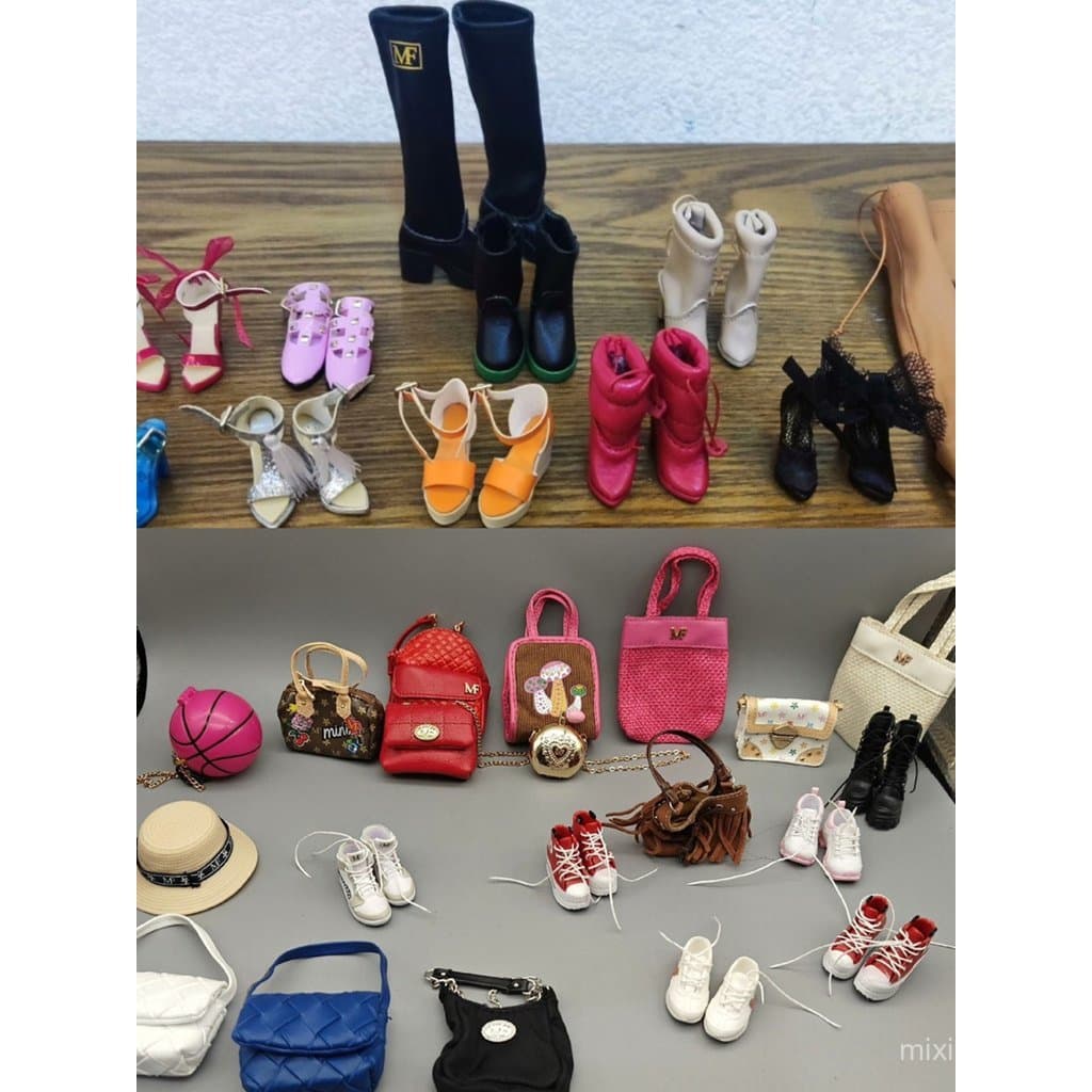 Novos produtos soltos: 5 bolas surpresa com sapatos e chapéus removíveis, acessórios para bonecas, brinquedos infantis p