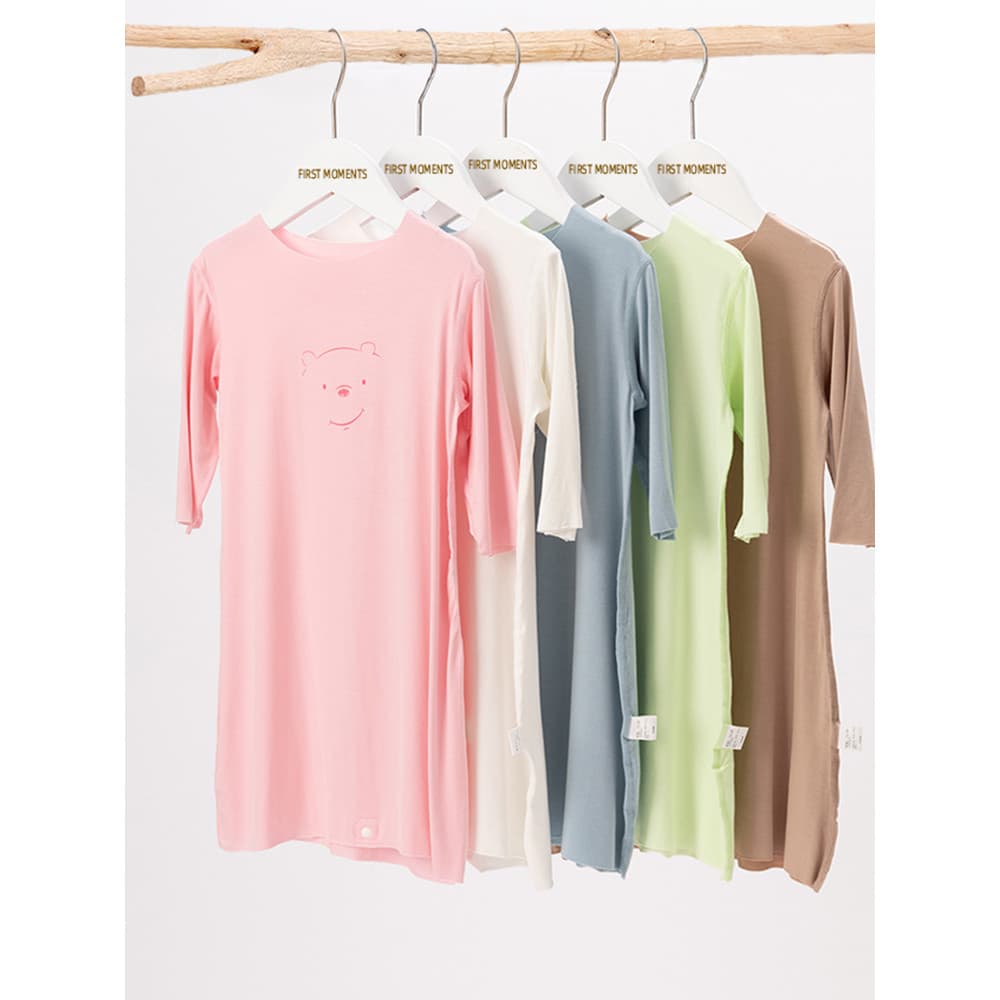Bebê Modal Bodysuit pijamas outubro junho estilo fino bebê gelo seda camisola solta crianças Homewear camisola