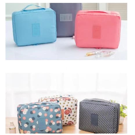 Bolsa De Cosméticos À Prova D'água Portátil Multifuncional Para Viagem