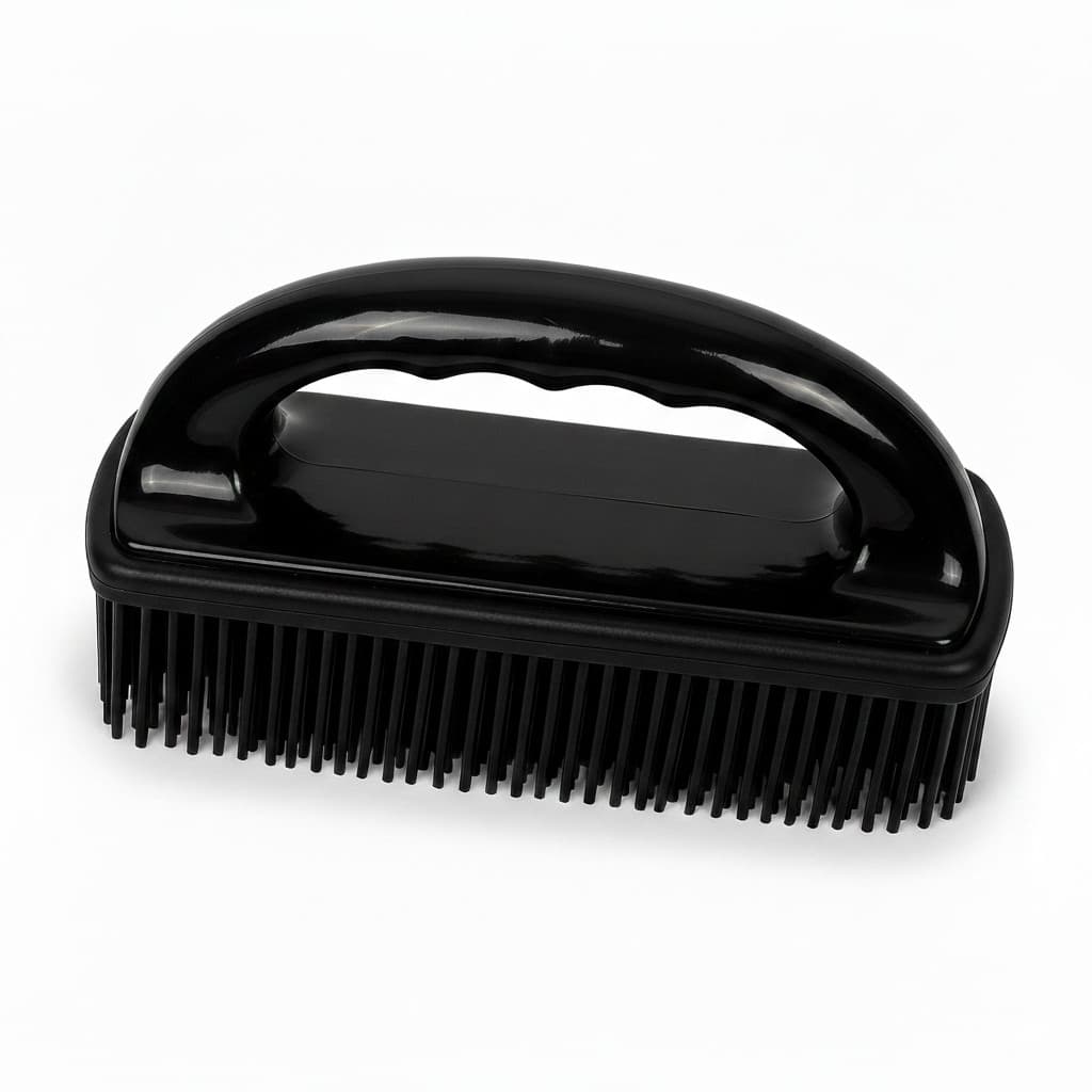 Escova Tira Pelo Pet Cachorro Gato Cerdas De Silicone