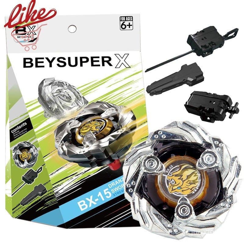 BX-15 Leon Claw Extreme Metal Rotativo Top com Conjunto Transmissor Brinquedo Rotativo Infantil NIW0