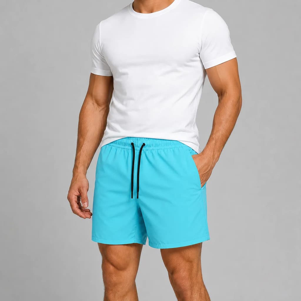 Shorts Bermuda Esportivo Casual Elastano Academia Fit Treino